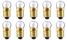 Load image into Gallery viewer, CEC Industries #365 Bulbs, 3.69 V, 1.85 W, E10 Base, G-3.5 shape (Box of 10)
