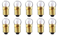 CEC Industries #365 Bulbs, 3.69 V, 1.85 W, E10 Base, G-3.5 shape (Box of 10)