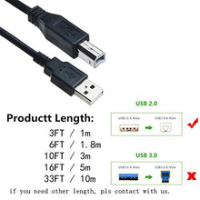 Load image into Gallery viewer, Accessory USA 6ft USB Cable Cord for Elmo TT-02 TT-02U TT-02s Projector XGA Document Camera
