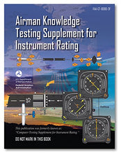 Load image into Gallery viewer, ASA Airman Knowledge Testing Supplement - Instrument
