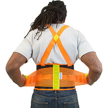 Load image into Gallery viewer, JORESTECH High Visibility Back Support Belt with Reflective Strips (XXL)
