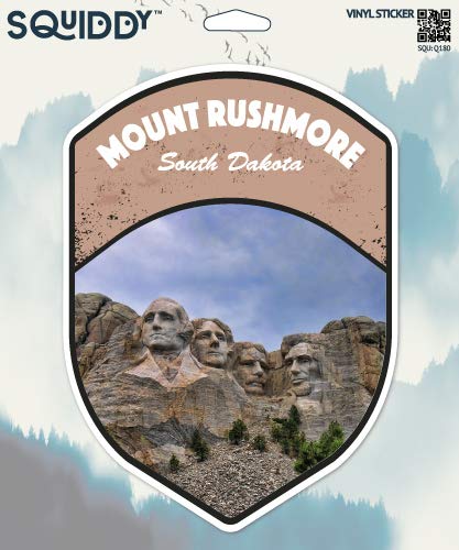 Squiddy Mount Rushmore South Dakota - Vinyl Sticker for Car, Laptop, Notebook (5