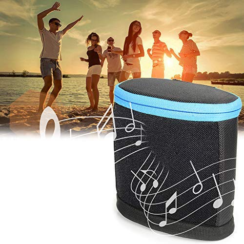 Case for Bose SoundLink Color Bluetooth Speaker II and Bose SoundLink Color Bluetooth Speaker, Portable Sound Through Design, Tailor Made and Easy to go Carabiner, Light Weight (Black with Blue Zip)