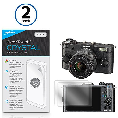 Screen Protector for Pentax Q-S1 (Screen Protector by BoxWave) - ClearTouch Crystal (2-Pack), HD Film Skin - Shields from Scratches for Pentax Q-S1