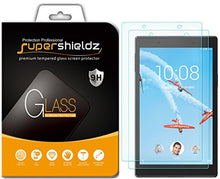 Load image into Gallery viewer, (2 Pack) Supershieldz Designed for Lenovo Tab 4 8 (8 inch) (Tempered Glass) Screen Protector, Anti Scratch, Bubble Free
