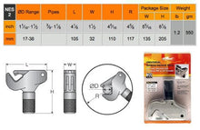 Load image into Gallery viewer, NES 2 Universal Adjustable Tool Repairs Damaged Bolts Range 17-38mm 11/16&quot;-1-1/2&quot;
