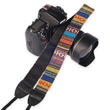 Load image into Gallery viewer, Eggsnow Camera Shoulder Neck Strap Vintage Belt for All DSLR Camera(Nikon Canon Sony Pentax etc) - Multi
