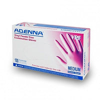 Adenna - Adenna Vpf Disposable Gloves 100%25 Latex Free Vinyl Durable Soft Medium Vpf235