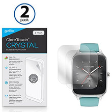 Load image into Gallery viewer, Screen Protector for ASUS ZenWatch 2 (49mm) (Screen Protector by BoxWave) - ClearTouch Crystal (2-Pack), HD Film Skin - Shields from Scratches for ASUS ZenWatch 2 (49mm)
