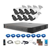 Load image into Gallery viewer, REVO America Ultra True 4K 16CH. 3TB HDD Ip NVR Video Surveillance System, 8 x 4K Bullet Fixed Lens Bullet Cameras Indoor/Outdoor - Remote Access Via Smart Phone, Tablet, PC &amp; MAC
