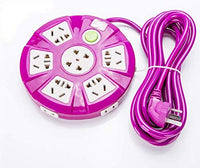 HUAWELL Creative 39 Holes Power Strip Surge Protector with Power Cord Round Plug with Waterproof and Explosion-Proof