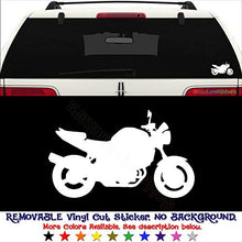 Load image into Gallery viewer, GottaLoveStickerz SV650 Motorcycle Motorbike Removable Vinyl Decal Sticker for Laptop Tablet Helmet Windows Wall Decor Car Truck Motorcycle - Size (05 Inch / 13 cm Wide) - Color (Matte Black)
