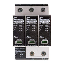 Load image into Gallery viewer, Cooper Bussmann BSPM3480WYGR SPD Fuse with Remote, 277/480 Wye, 3 Pole
