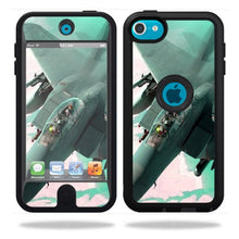 Load image into Gallery viewer, MightySkins Skin Compatible with OtterBox Defender Apple iPod Touch 5G 5th Generation Case Fighter Jet
