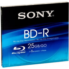 Load image into Gallery viewer, Sony BLU RAY RECORDABLE DISC
