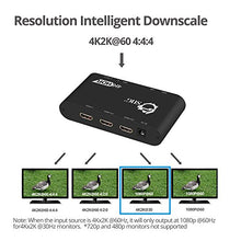 Load image into Gallery viewer, SIIG 4K 1x2 HDMI Splitter with EDID Management | 4:4:4, 4K @60Hz, HDCP 2.2, 18Gbps | Auto Scaling, Low Heat | 1 in 2 Out

