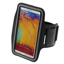 Load image into Gallery viewer, XR (6.1&quot;) Compatible Armband Sports Gym Workout Cover Case Arm Strap Jogging Band Pouch Neoprene Black for iPhone XR
