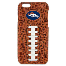 Load image into Gallery viewer, GameWear NFL Denver Broncos Classic Football iPhone 6 Case, Brown
