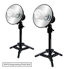 Load image into Gallery viewer, LimoStudio Table Top Photography Studio Lighting Square Tent Kit - 20&quot; Tent, 2 Light Kits. AGG1014
