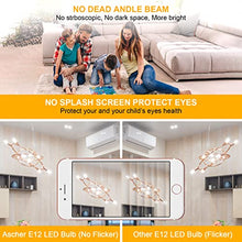 Load image into Gallery viewer, Ascher E12 Candelabra LED Light Bulbs 60 Watt Equivalent, 550 Lumen, Daylight White 5000K, Clear LED Filament Candle Bulbs, Non-Dimmable, Pack of 5

