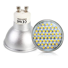 Load image into Gallery viewer, Mengjay 10x GU10 110V 4.5W 48 SMD 2835 LED spot Spotlight Energy Saving lamp Bulb Light Bulbs Warm White 3000K (Replaces 40W Halogen Lamps, 120  Radiation Angle, LED Bulbs, LED Bulbs)
