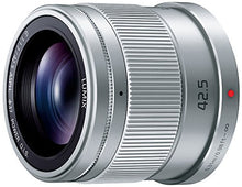 Load image into Gallery viewer, Panasonic H-HS043-S Single Focus Medium Telephoto Lens for Micro Four Thirds Lumix G 42.5mm / F1.7 ASPH. / Power O.I.S. Silver
