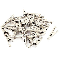 35 Pcs Non Insulated Test Alligator Clip Electrical Clamp Connector
