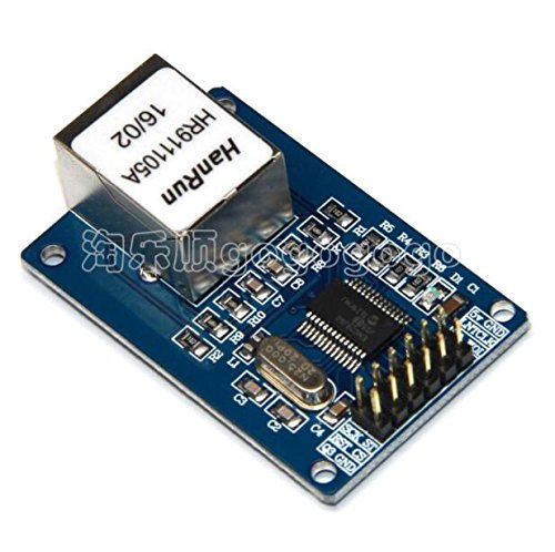 2 pcs lot Spi interface hr911105a network interface ENC28J60 Ethernet module