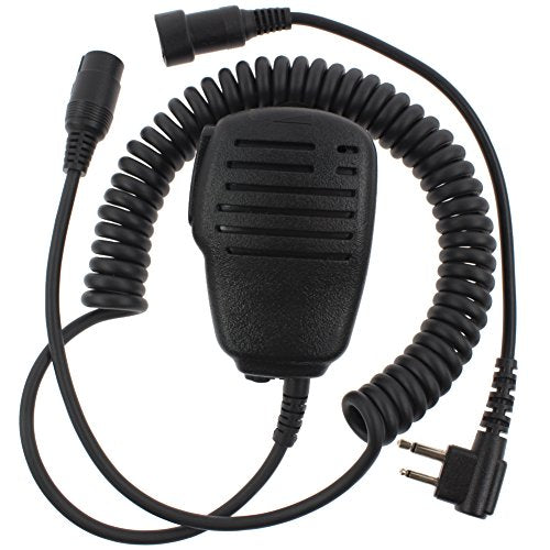 KENMAX Professional Waterproof IP54 Shoulder Remote Speaker Mic Microphone with PTT for Motorola CLS1450 XTN500 VL130 P180 CP100 DTR450
