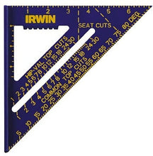 Load image into Gallery viewer, Irwin Tools Rafter Square, Hi Contrast Aluminum, Blue , 7 Inch (1794463)
