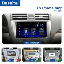Load image into Gallery viewer, Dasaita 9&quot; Android 11 Car Stereo for Toyota Camry 2006 2007 2008 2009 2010 2011 Without Factory Bose Audio System GPS Navigation Radio GPS Navigation Screen 2G Ram Head Unit
