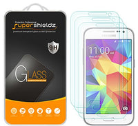 (3 Pack) Supershieldz for Samsung Galaxy (Core Prime) Tempered Glass Screen Protector, Anti Scratch, Bubble Free