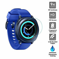 KAIBSEN For Samsung Gear Sport Smart Watch 2.5D Tempered Glass Screen Protector,HD Clear Glass Film No-Bubble,9H Hardness,Scratch Resist