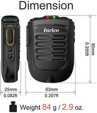 Load image into Gallery viewer, Inrico B01 Wireless Handheld Microphone Bluetooth Version 4.2 PTT for W7 N60 W2PLUS Android Mobile Radio Phone Work with Zello Real PTT NOT Support iOS System
