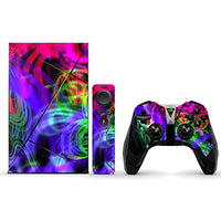 MightySkins Skin Compatible with NVIDIA Shield TV (2017) wrap Cover Sticker Skins Neon Splatter