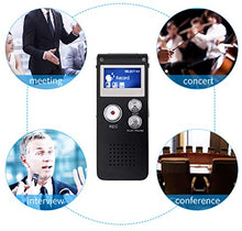 Load image into Gallery viewer, Digital Voice Recorder 16GB Voice Recorder with Playback for Lectures - USB Rechargeable Dictaphone Sound Audio Recorder
