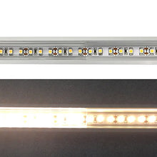 Load image into Gallery viewer, LED Aluminum Profile with Clear Cover, LightingWill 10 Pack 3.3Ft/1M U Shape Flush Mount (Section Size:0.36&quot; x 0.91&quot;) Anodized Silver Channel System for &lt;12mm LED Strip Lights with Caps + Clips U01
