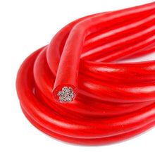 Load image into Gallery viewer, Gravity BGR-4GA25R 4 Gauge 25ft AWG Red Power Flexible Cable True Spec
