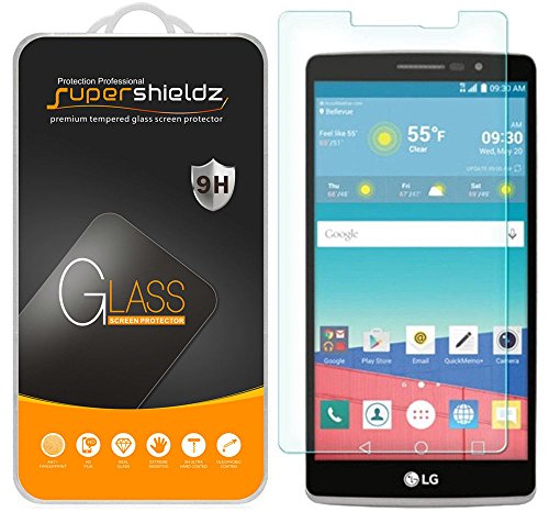 Supershieldz for LG G Stylo Tempered Glass Screen Protector, Anti Scratch, Bubble Free
