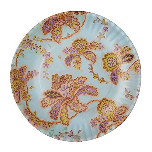 Dinner Plates, Melamine, 9 in., Assorted Party & Event Pack, Set of 4