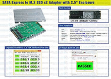 Load image into Gallery viewer, 2.5 Inch SATA Express to M.2 B Key Dual Port Adapter
