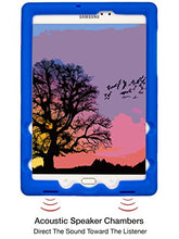 Load image into Gallery viewer, Bobj Rugged Case for Samsung Galaxy Tab S2 8.0, Tab S2 Nook 8  BobjGear Custom Fit - Patented Venting - Sound Amplification - BobjBounces Kid Friendly (Batfish Blue)
