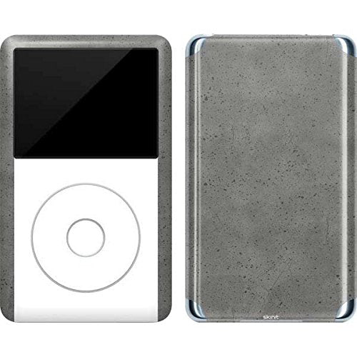 Skinit Decal MP3 Player Skin Compatible with iPod Classic (6th Gen) 80GB - Officially Licensed Originally Designed Speckle Grey Concrete Design