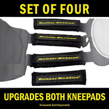 Load image into Gallery viewer, Fleece Strap Covers for Construction Knee Pads! Universal Fit &amp; Extra Soft Padding for Flooring Installers, Gardeners or Medical/Sports Knee Braces. Use Them at Work or Give the Gift of Knee Comfort
