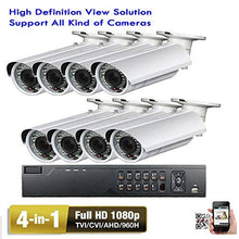 Load image into Gallery viewer, Amview 8Channel HD 4-in-1 2.6MP 1080P DVR HDAHD 42IR Varifocal Lens CCTV Security Camera
