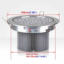 Load image into Gallery viewer, BRILLRAYDO 24W LED Ceiling Light Fixture Bulb Flush Mounting Cabinet Recessed
