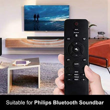 Load image into Gallery viewer, Remote for Philips Bluetooth Soundbar HTL2101A/F7 HTL2111A/F7 HTL2160/F7 /F7996510059695 HTL996580004176 HTL1170BF7 HTL1170B/F7 HTL1177BF7 HTL1177B/F7 RT996580004176
