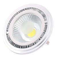 Aexit DC12V 5W Light Bulbs AR111 G53 COB LED Ceiling Light Lamp Spotlight LED Bulbs ReflectorPure White