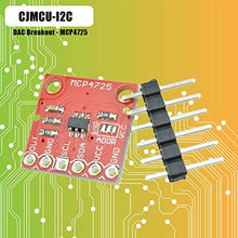 Load image into Gallery viewer, Comidox 4PCS MCP4725 Breakout Module I2C DAC 12Bit Development Board 2.7V to 5.5V Supply with EEPROM for Arduino Raspberry Pi
