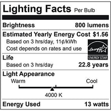 Load image into Gallery viewer, Euri Lighting DLC4-1040e LED 4&quot; Downlight, Retrofit Line, Bright White 4000K, Dimmable 13W (75W Equivalent) 800 lm 95 Degree Beam Angle, 90+ CRI, E26 Adapter, UL &amp; Energy Star Listed, T24
